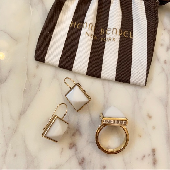 henri bendel Jewelry - Henri Bendel Earrings and Ring Set 🗽